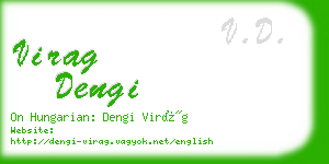 virag dengi business card
